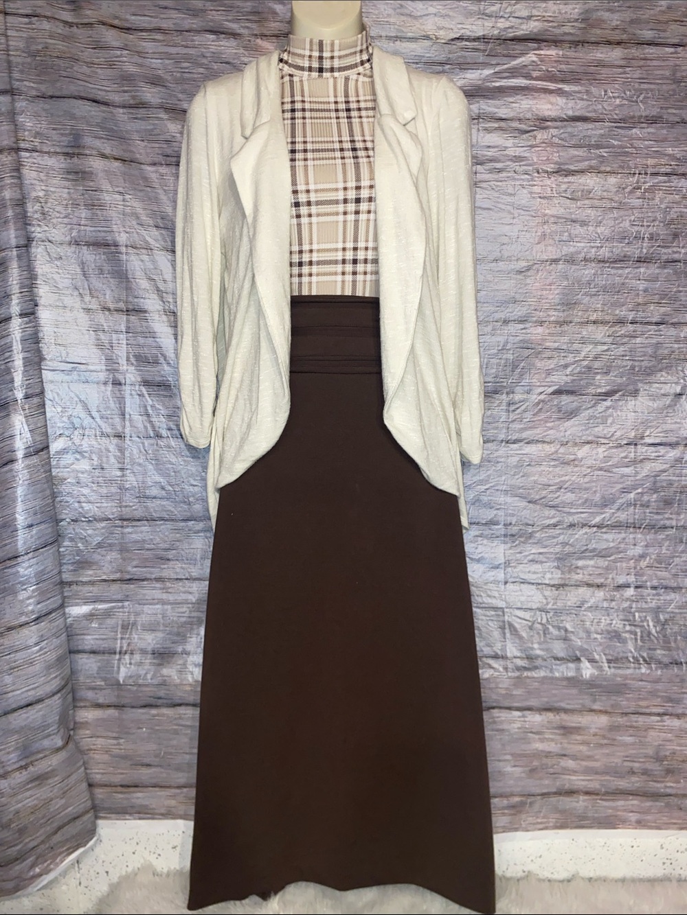 Willow & Root Plaid Tank Top
